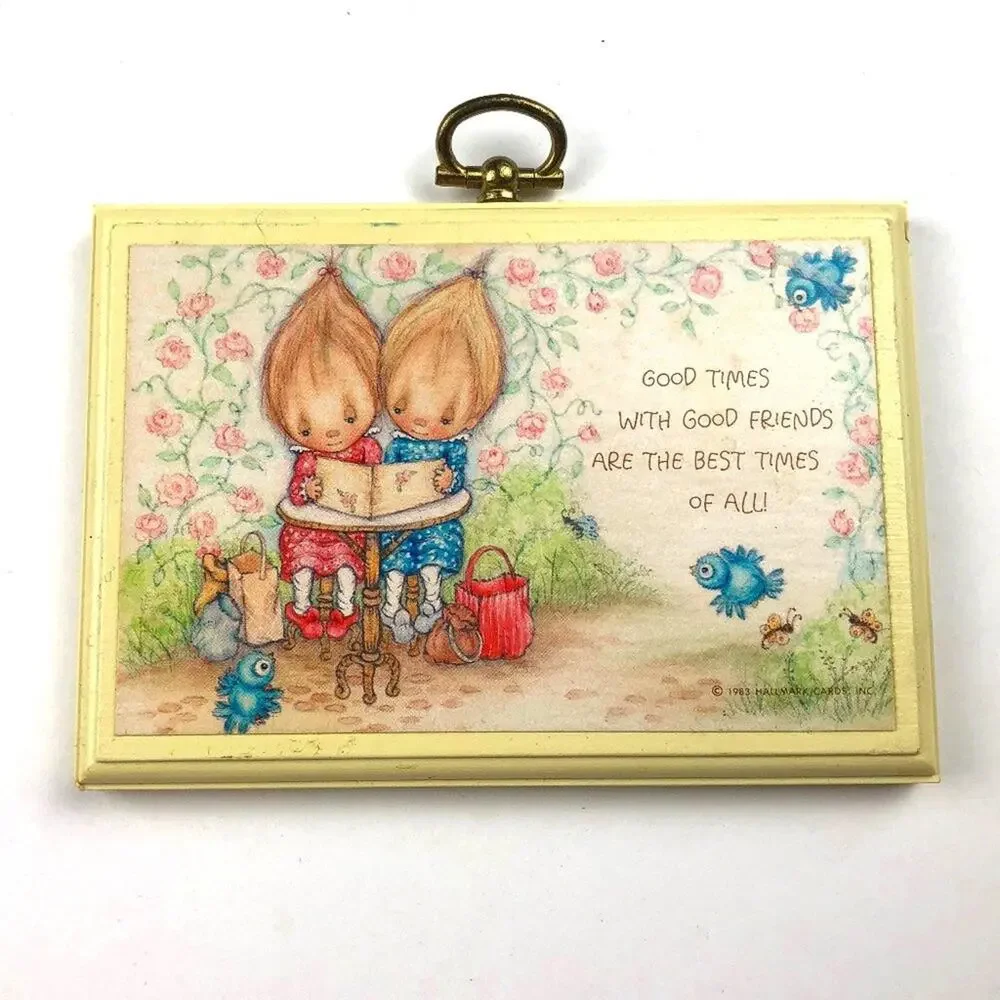 Hallmark Small Good Friends Wall Plaque Small